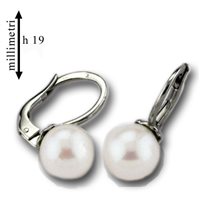 Orecchini Gemoro Donna in Oro bianco Perla OP167BIA - OP167BIA